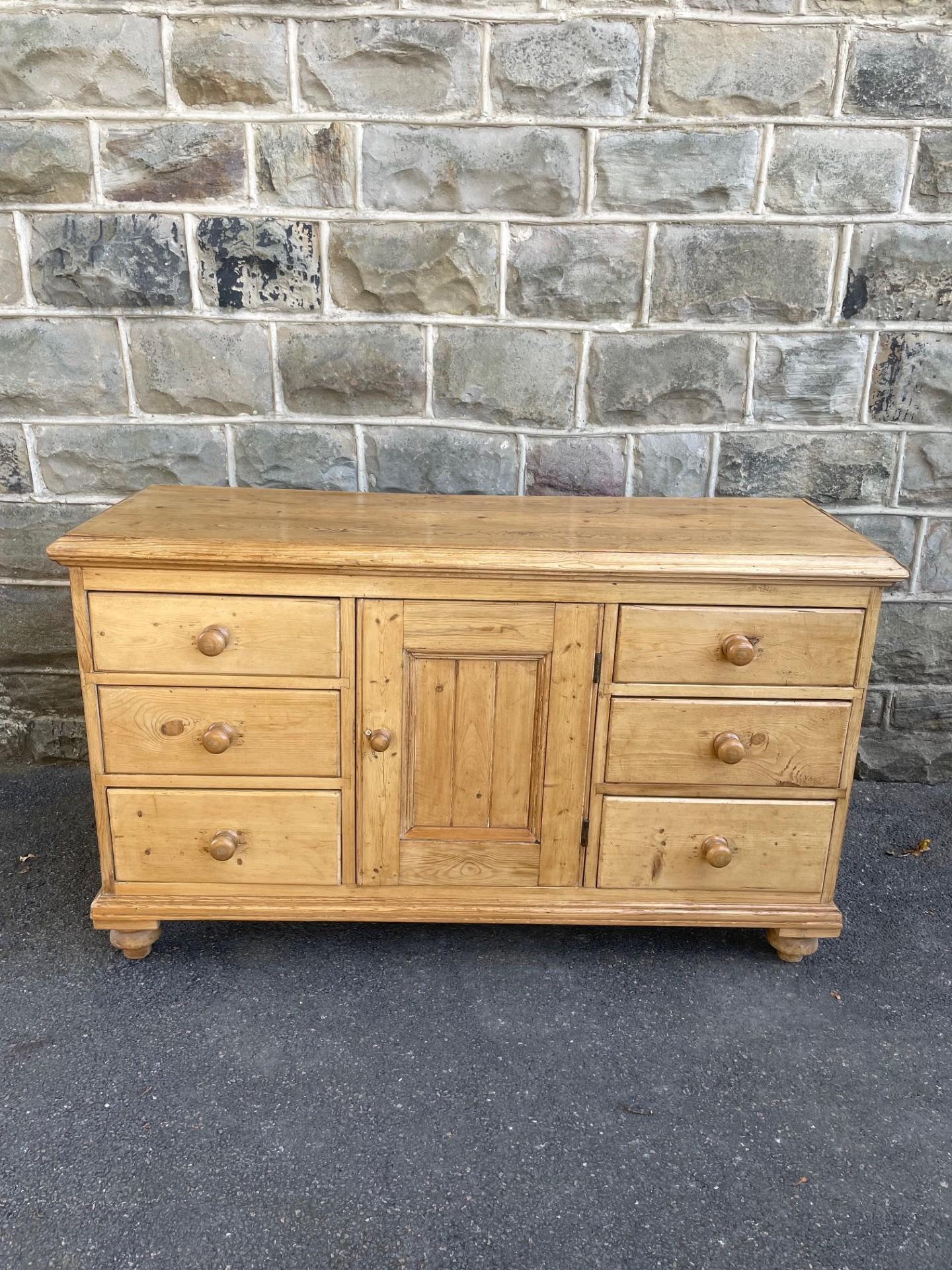 Antique Pine Country House Dresser Sideboard Cupboard (1 of 13) Antique Pine Country House Dresser Sideboard Cupboard (1 of 13)