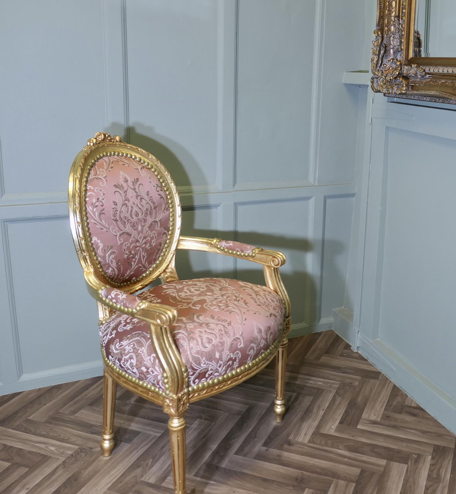 A Superb French 19th Century Gilt Salon Chair (1 of 7)