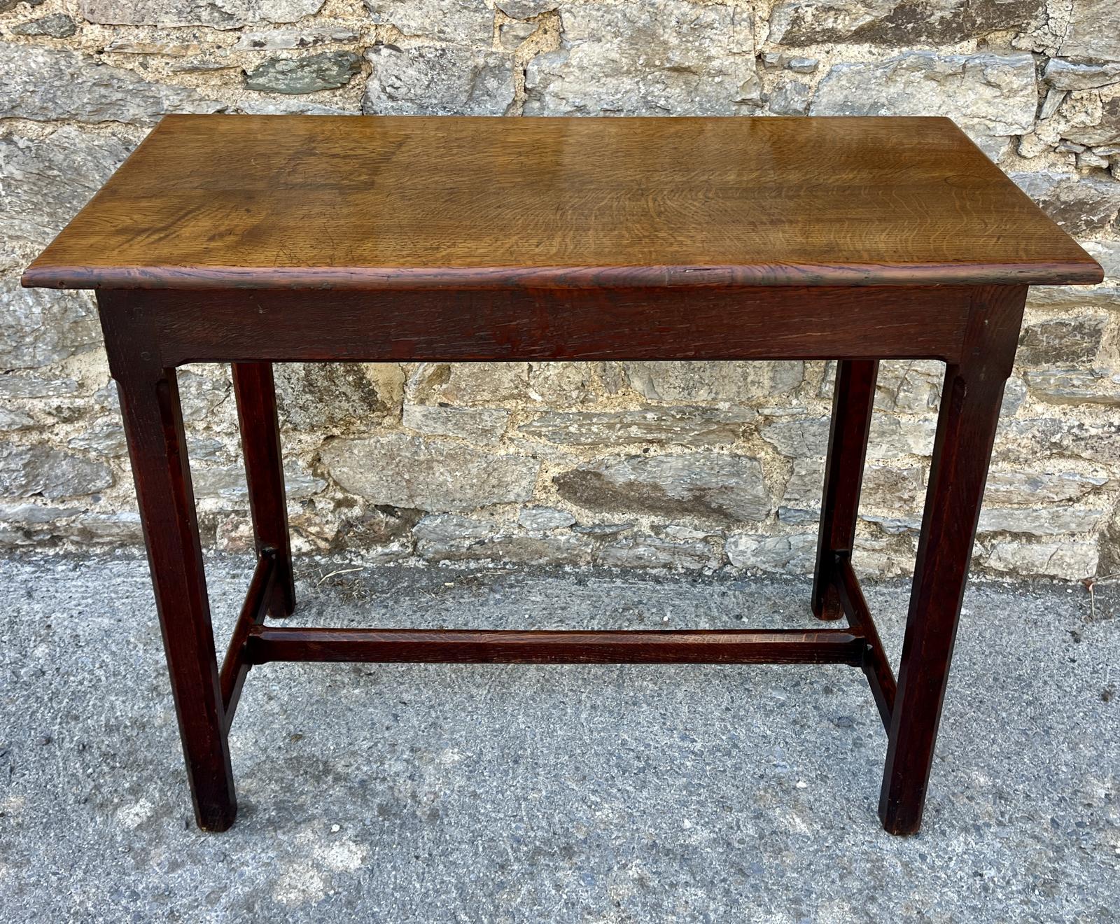 Antique Oak Console Table (1 of 13)