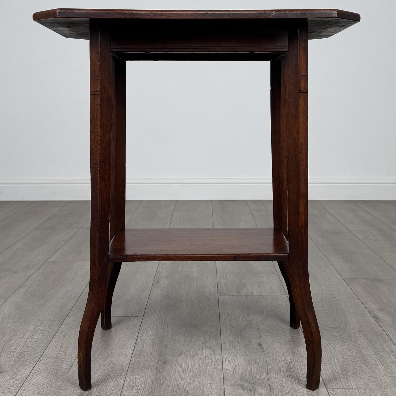 Antique 20th Century Small Mahogany Side Table (1 of 10)
