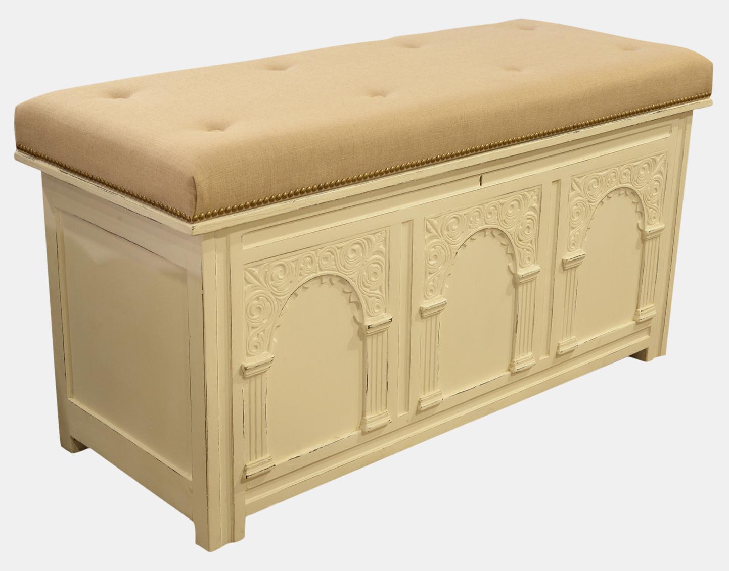 Painted Oak Window Seat c.1930 (1 of 1) Painted Oak Window Seat c.1930 (1 of 1)