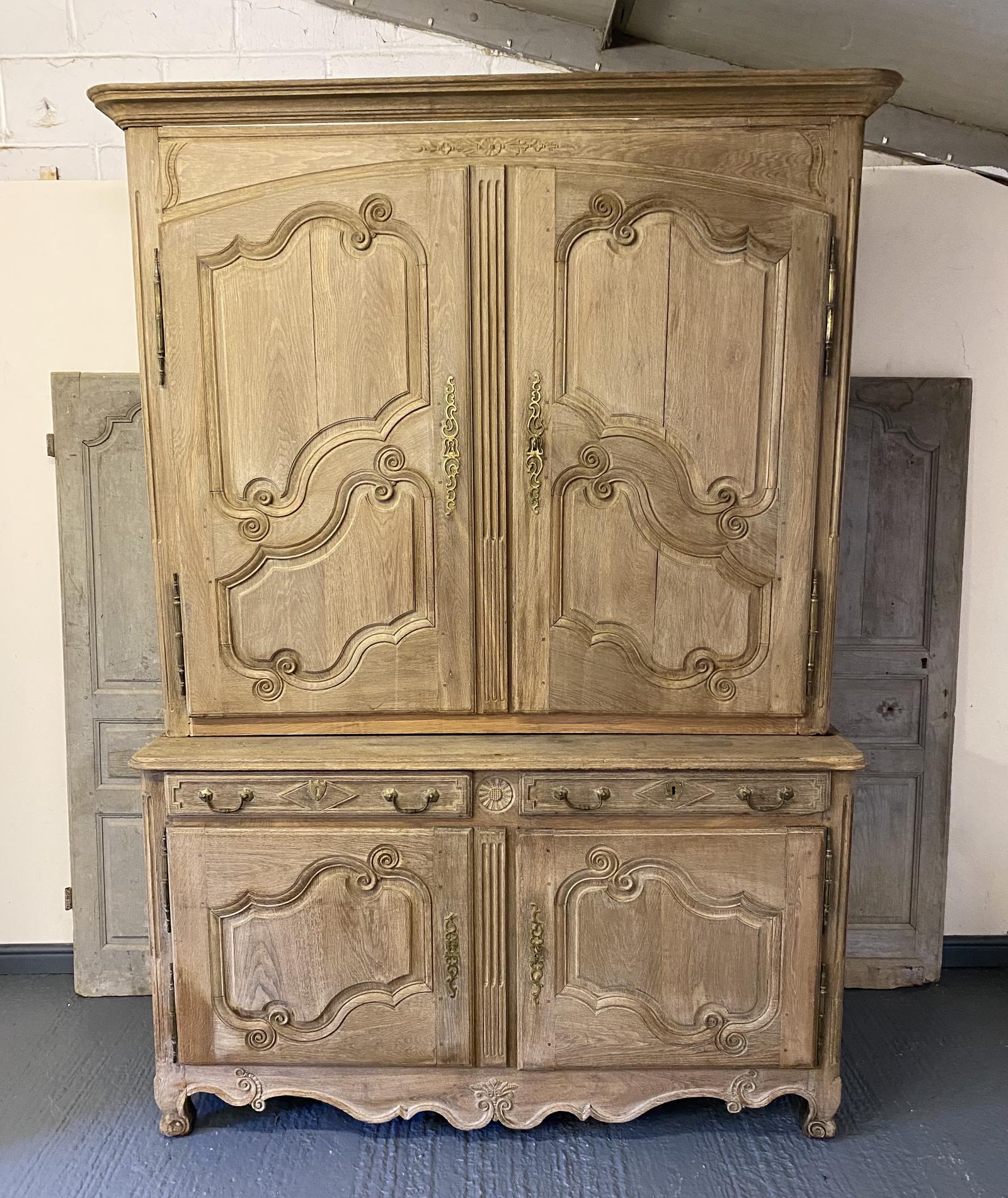 18th Century French Oak Buffet (1 of 1)