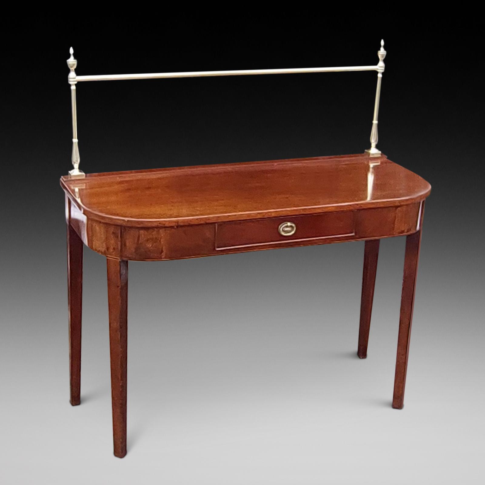 Georgian Mahogany Side Hall Table (1 of 10)