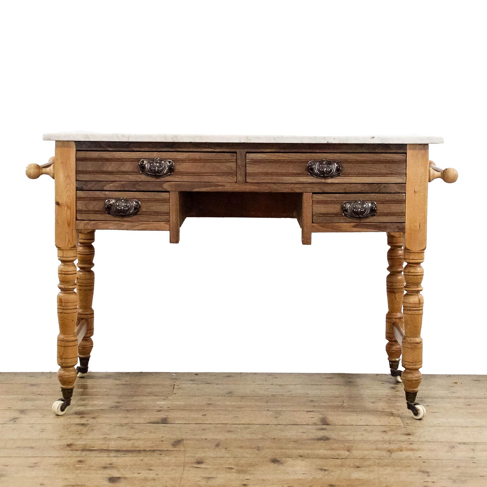 Antique Edwardian Pine Washstand (1 of 10)