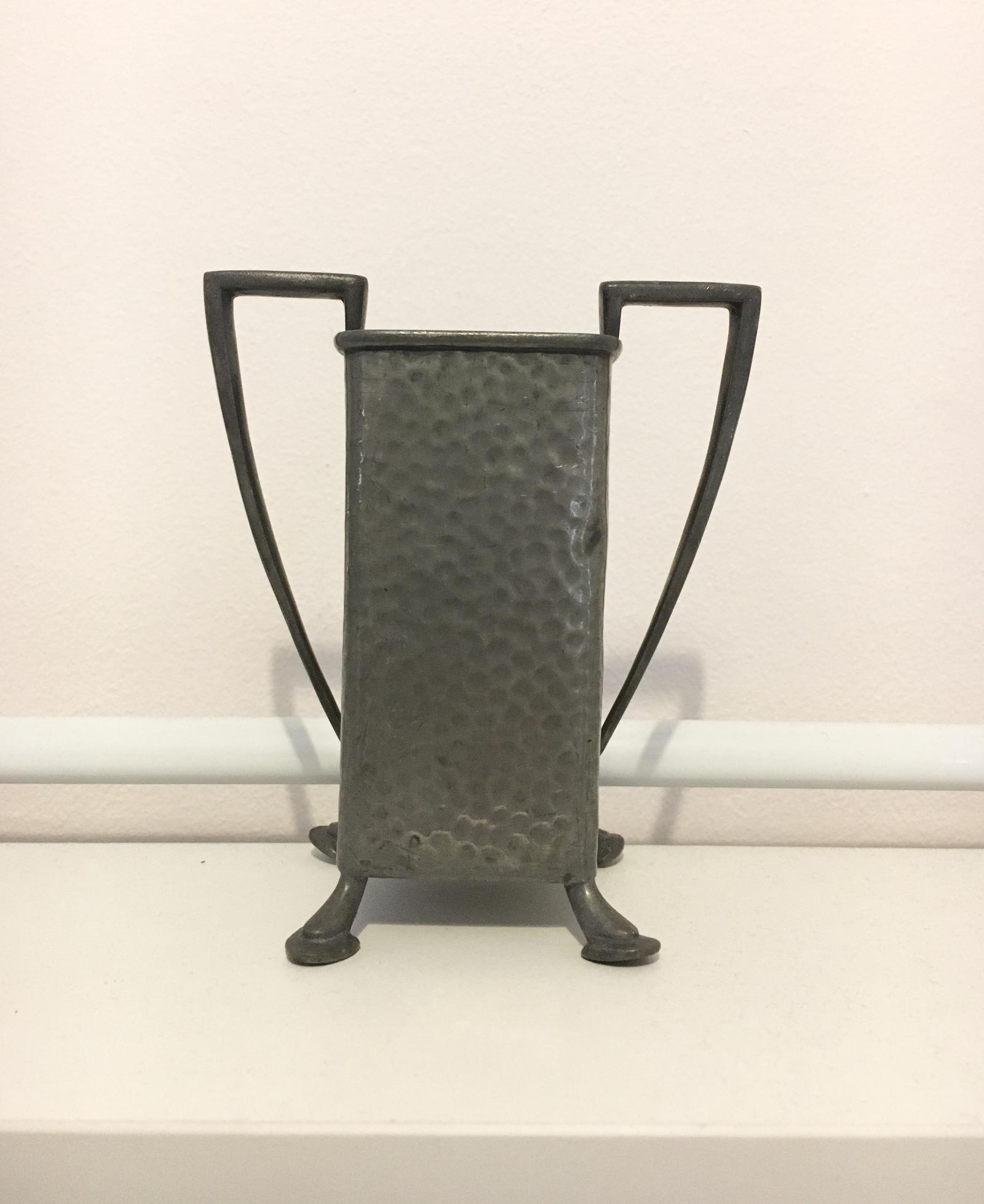 Small Art Deco Civic Pewter Vase (1 of 4) Small Art Deco Civic Pewter Vase (1 of 4)