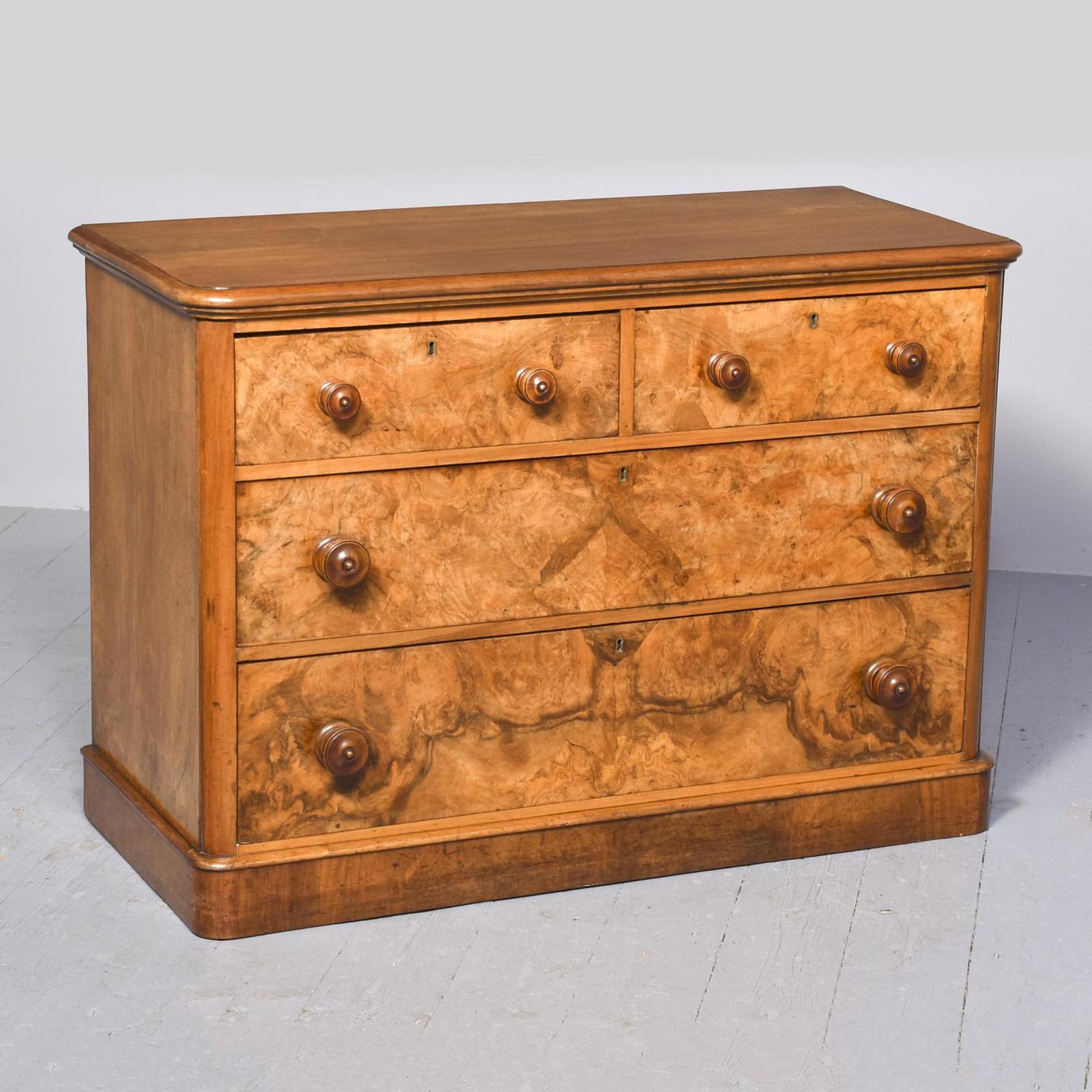 Victorian Burr Walnut Chest of Drawers c.1860 (1 of 8) Victorian Burr Walnut Chest of Drawers c.1860 (1 of 8)