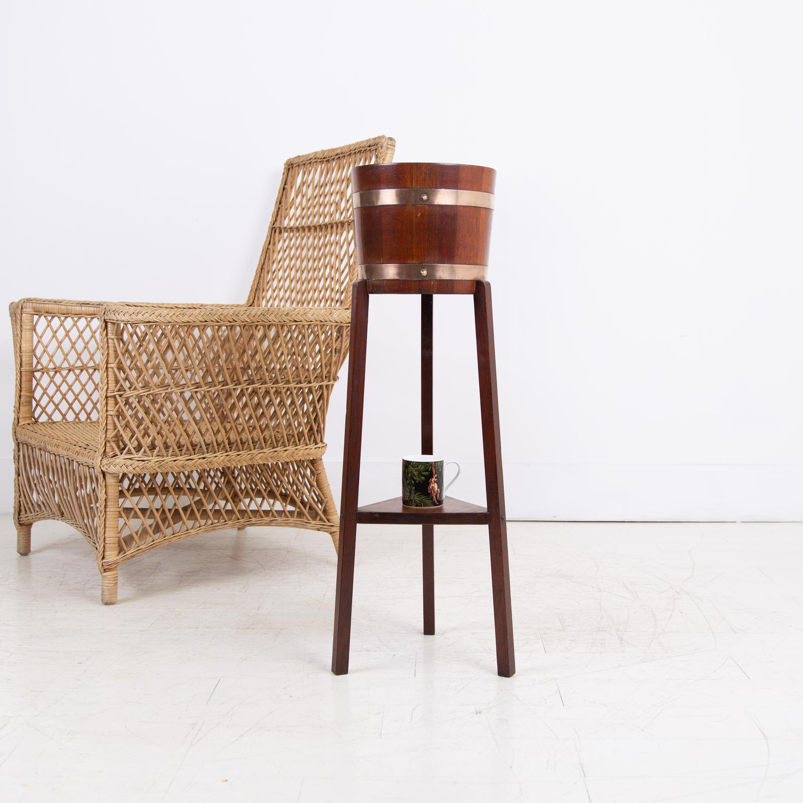 Oak Coppered Plant Stand by Lister & Co (1 of 9) Oak Coppered Plant Stand by Lister & Co (1 of 9)