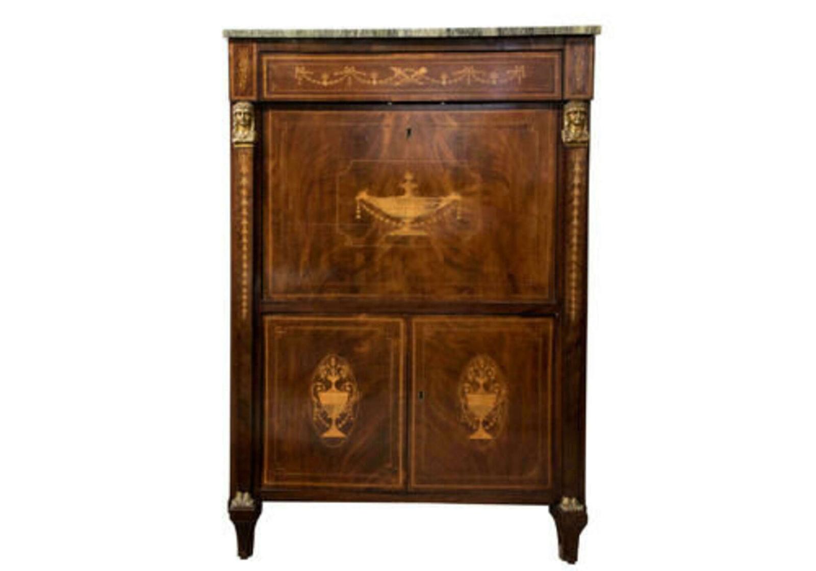 A 19th Century French Secrétaire à Abattant (1 of 8)