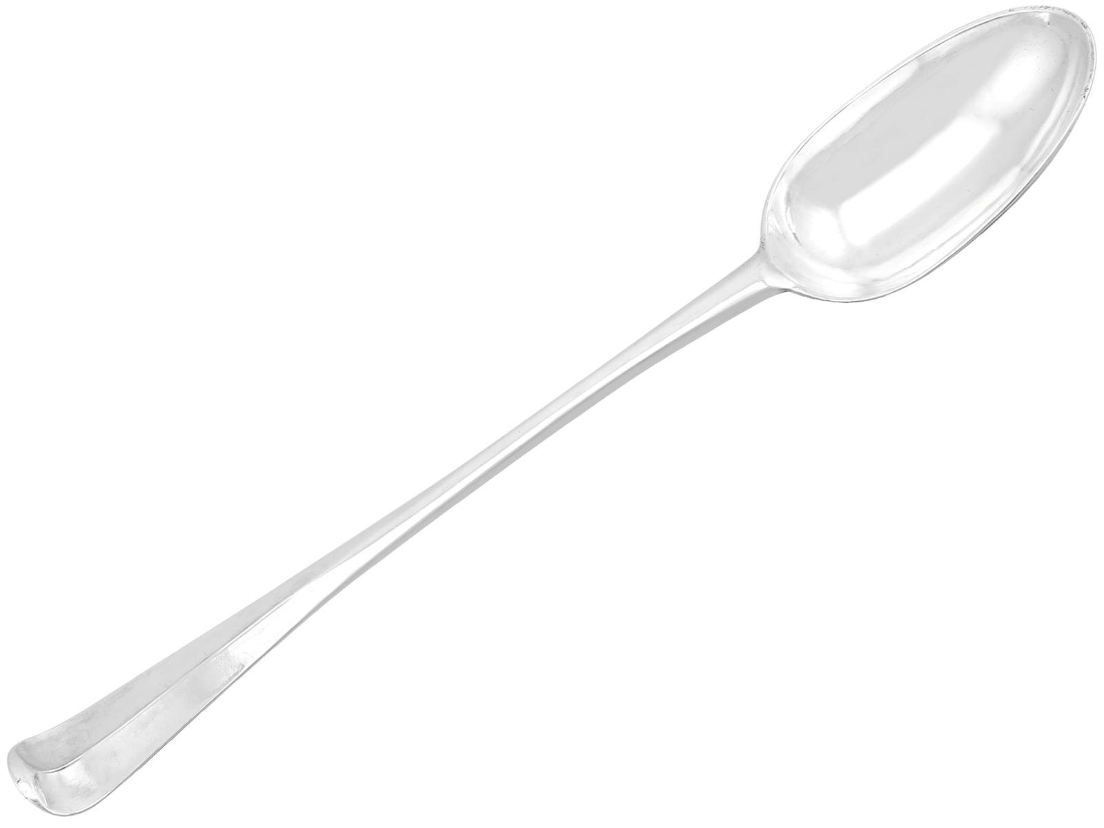 Antique George II Irish Sterling Silver Hash Spoon 1747 (1 of 6)