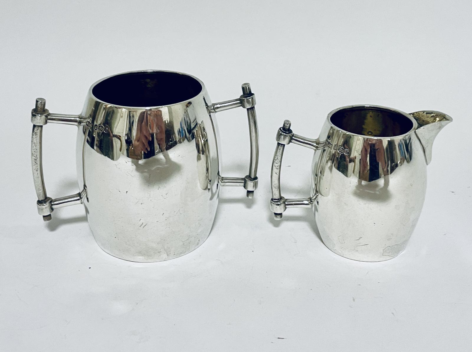 Silver Christopher Dresser Style Milk & Sugar (1 of 9) Silver Christopher Dresser Style Milk & Sugar (1 of 9)