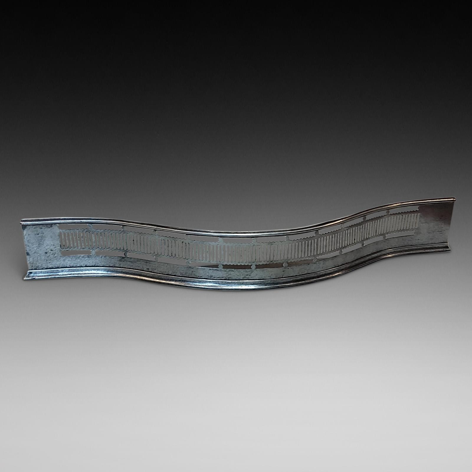 Georgian Steel Fire Hearth Curb Fender (1 of 6)