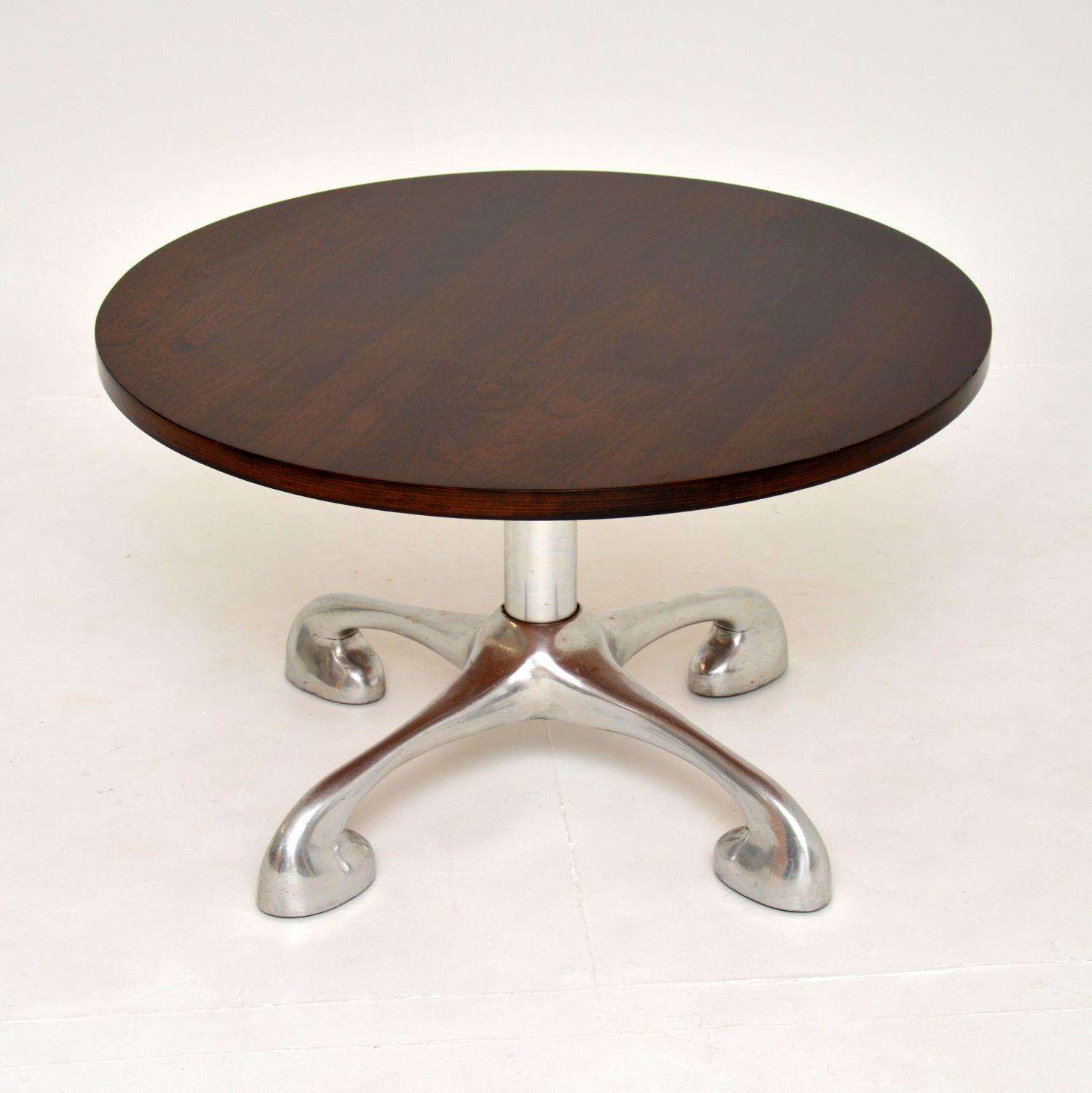 1960's Vintage Rosewood & Chrome Coffee Table (1 of 7) 1960's Vintage Rosewood & Chrome Coffee Table (1 of 7)