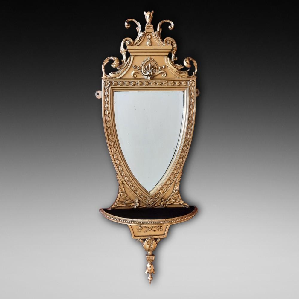 Victorian Giltwood Neoclassical Wall Mirror (1 of 4)