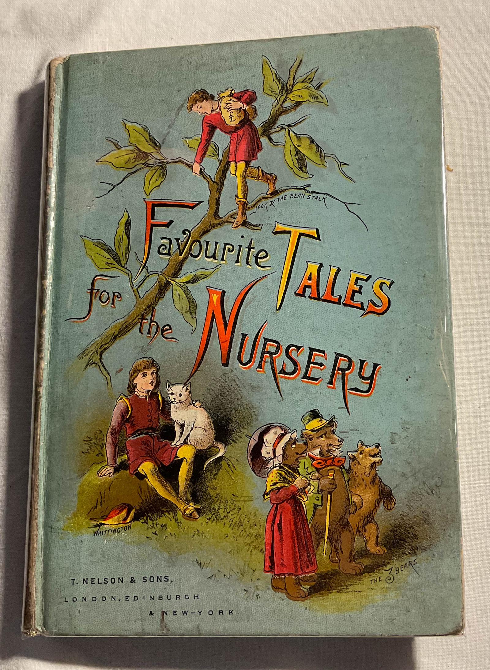 Childrens Book - Favourite Tales for the Nursery (1 of 3)