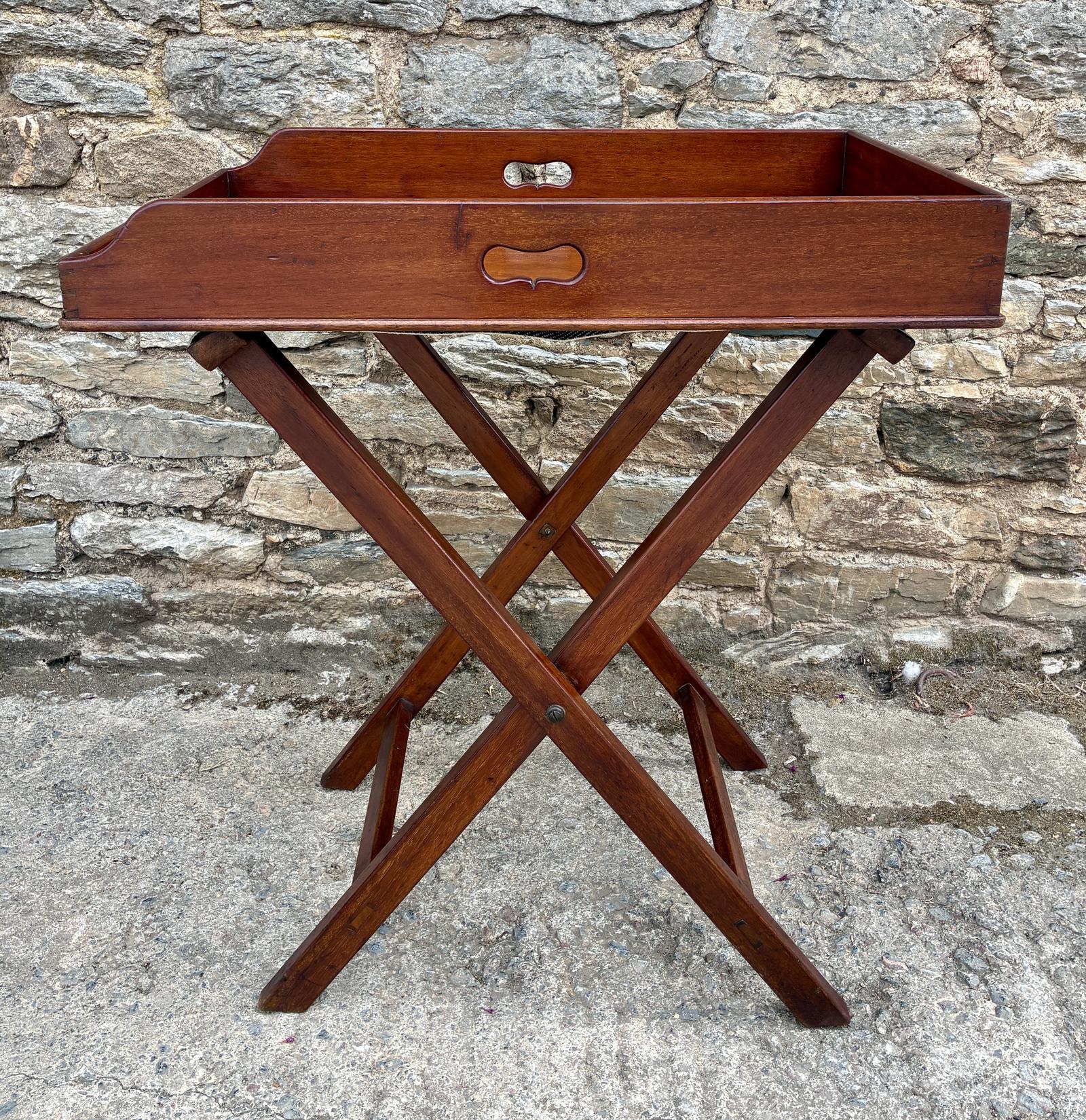 Victorian Mahogany Folding Butler’s Tray (1 of 11) Victorian Mahogany Folding Butler’s Tray (1 of 11)
