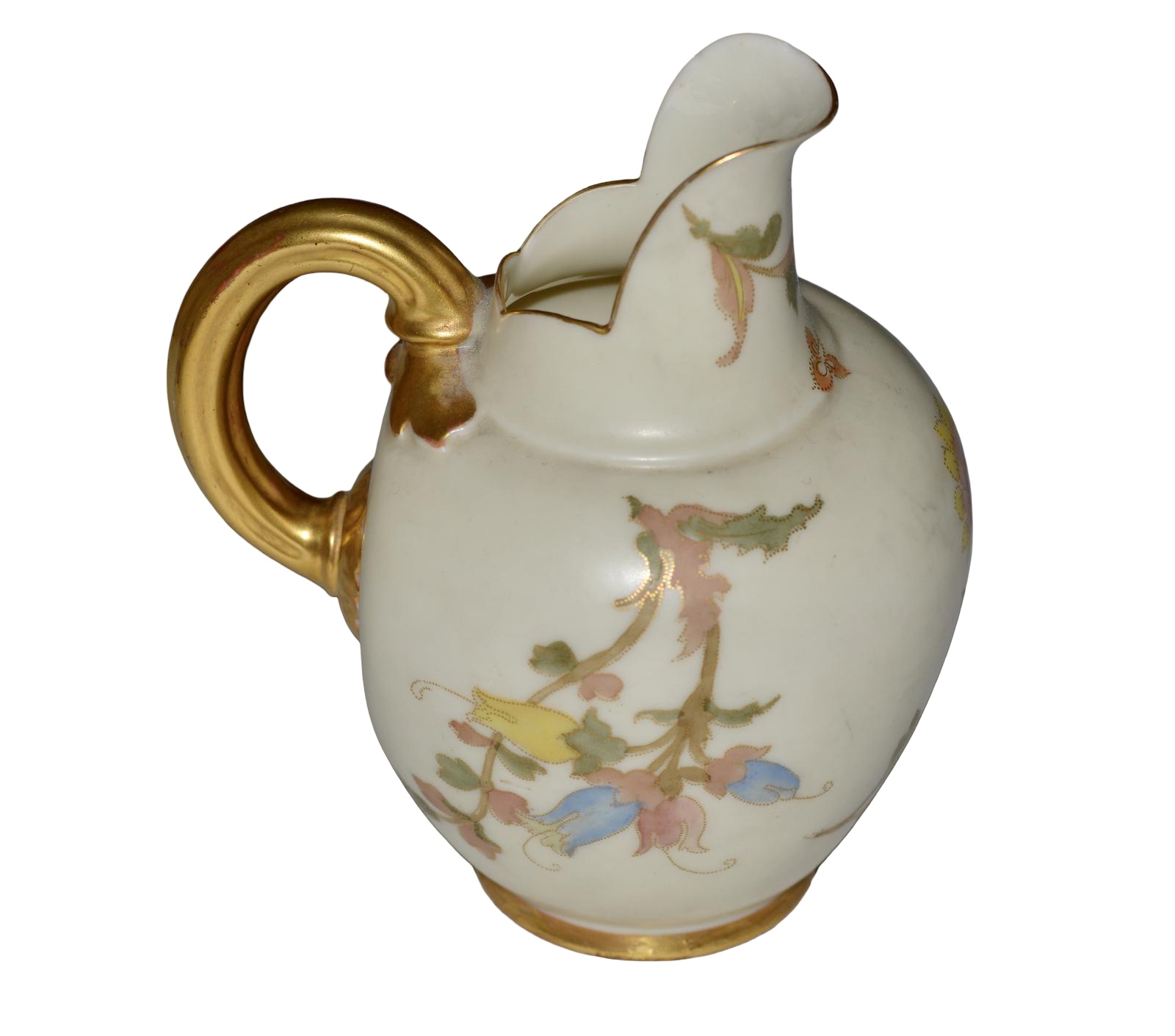 1891 Royal Worcester Victorian Hand Painted Helmet Shaped Jug Shape No 1094 (1 of 11) 1891 Royal Worcester Victorian Hand Painted Helmet Shaped Jug Shape No 1094 (1 of 11)