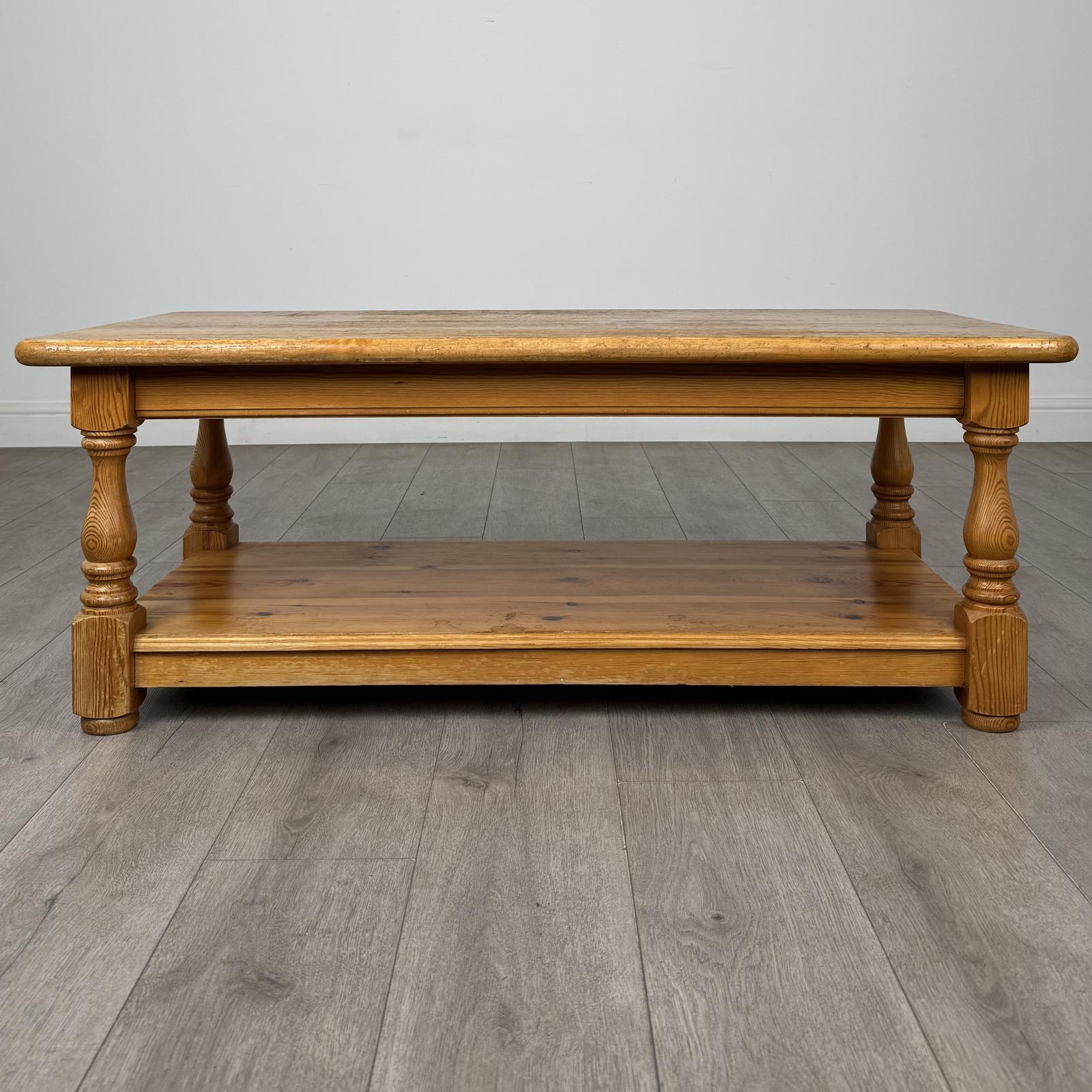 Vintage 20th Century Farmhouse Coffee Table in Pine (1 of 9) Vintage 20th Century Farmhouse Coffee Table in Pine (1 of 9)