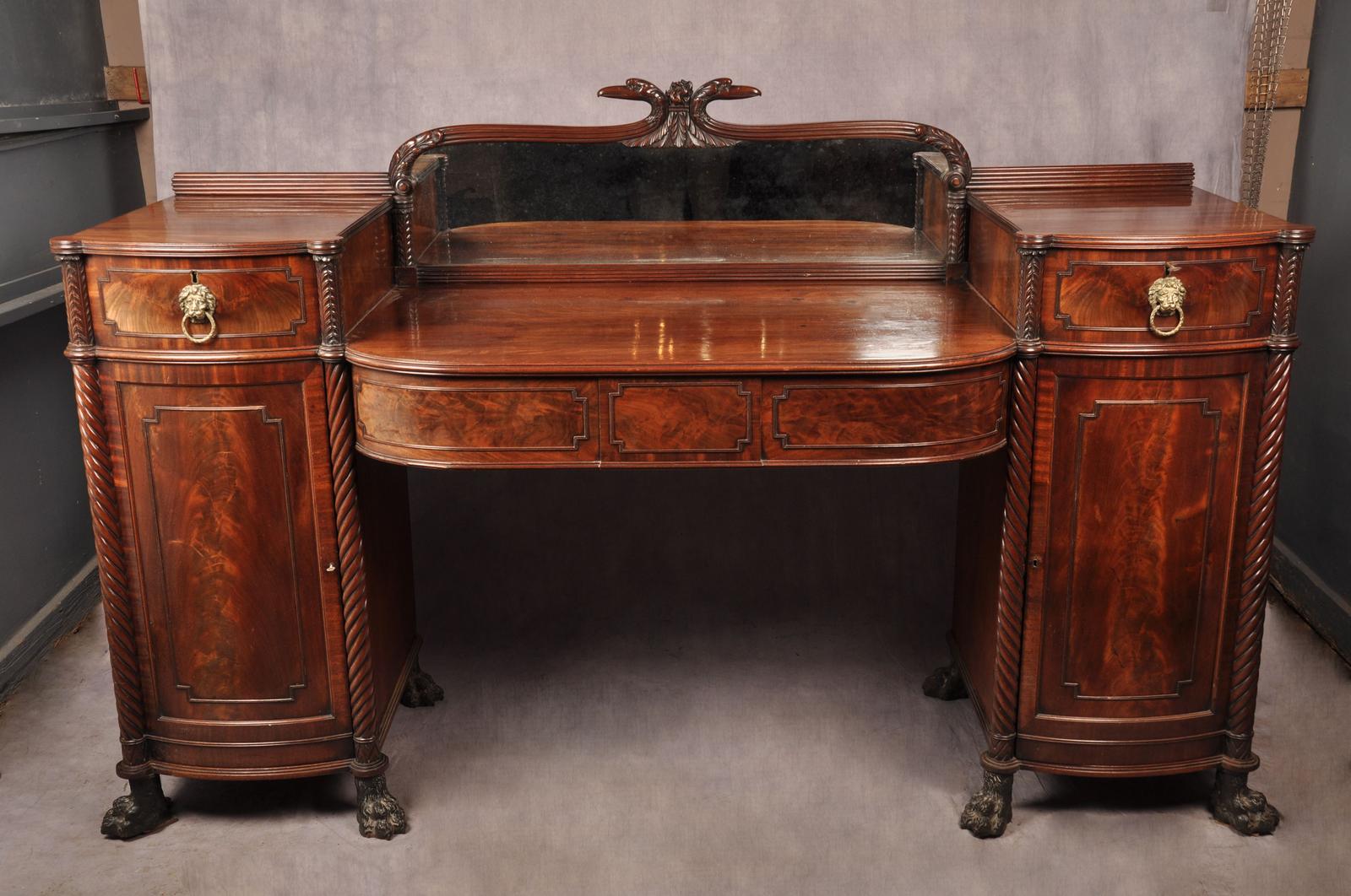 Fine Regency Mahogany Sideboard (1 of 19)