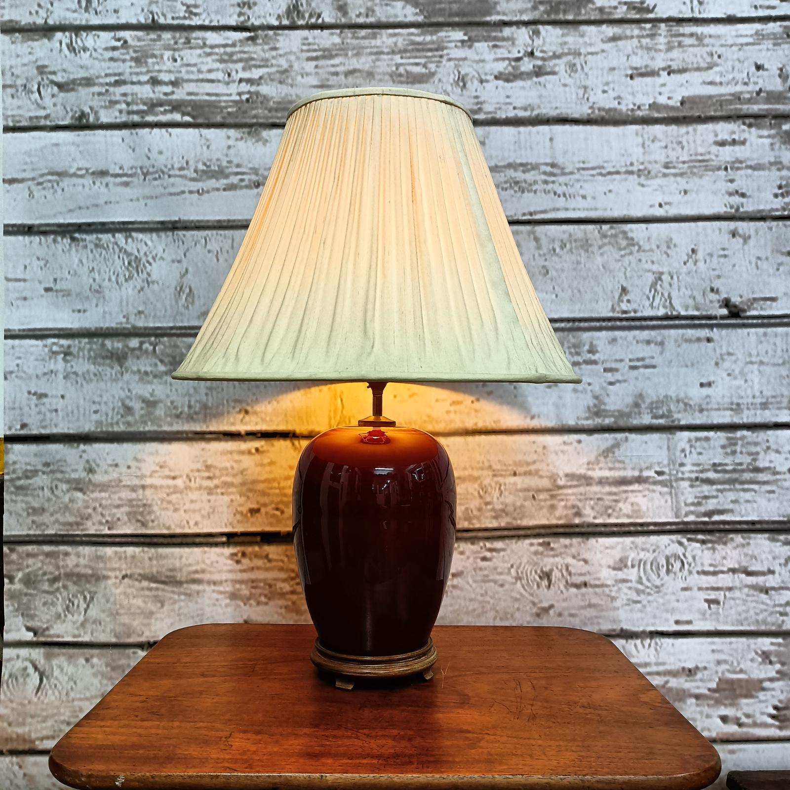 Porcelain Ginger Jar Table Lamp (1 of 5)