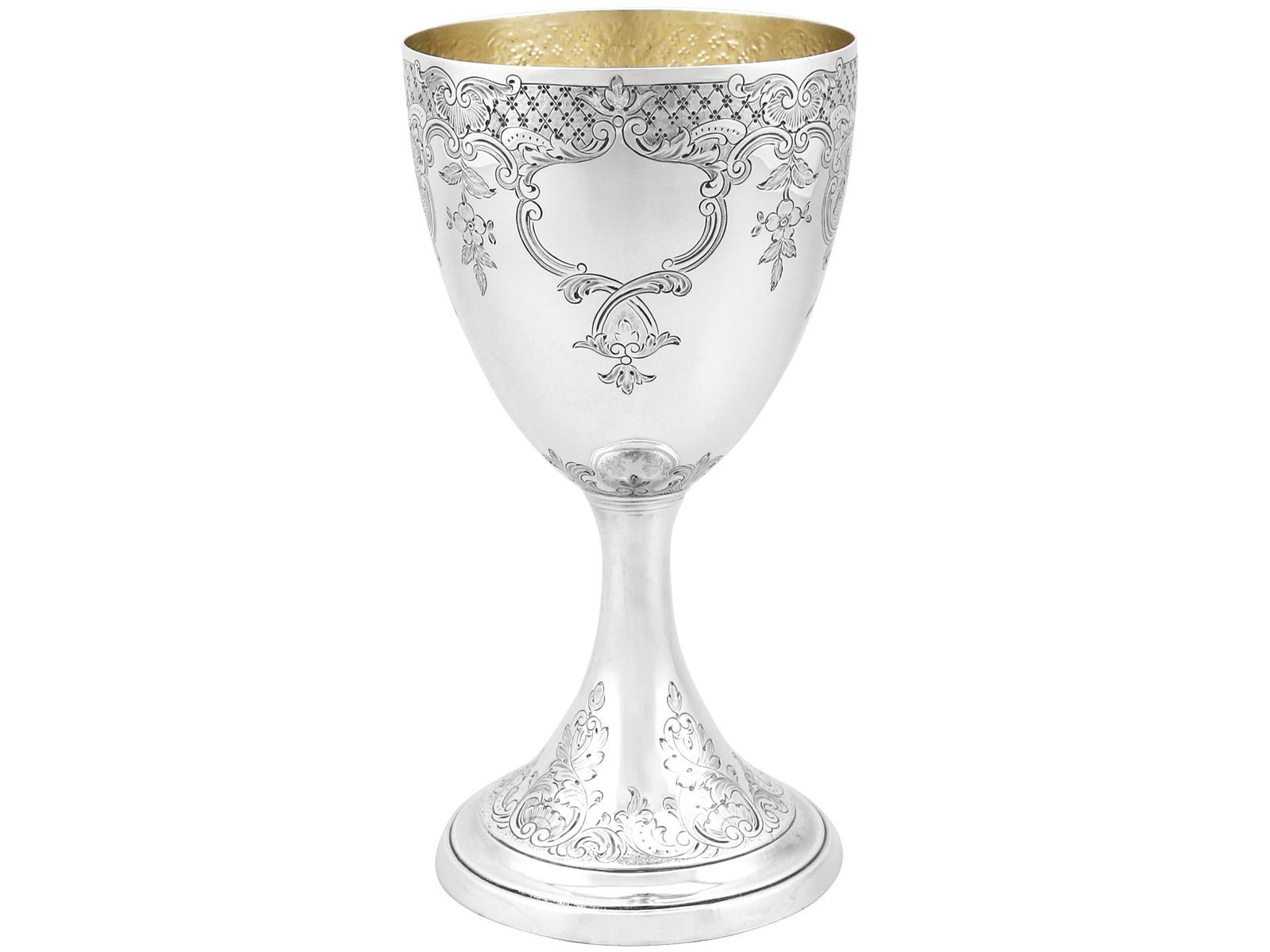 Sterling Silver Goblet - Antique (1795) (1 of 9)