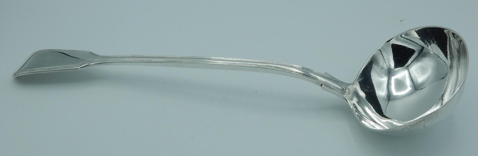 William IV Silver Soup Ladle - Mary Chawner (1 of 5)