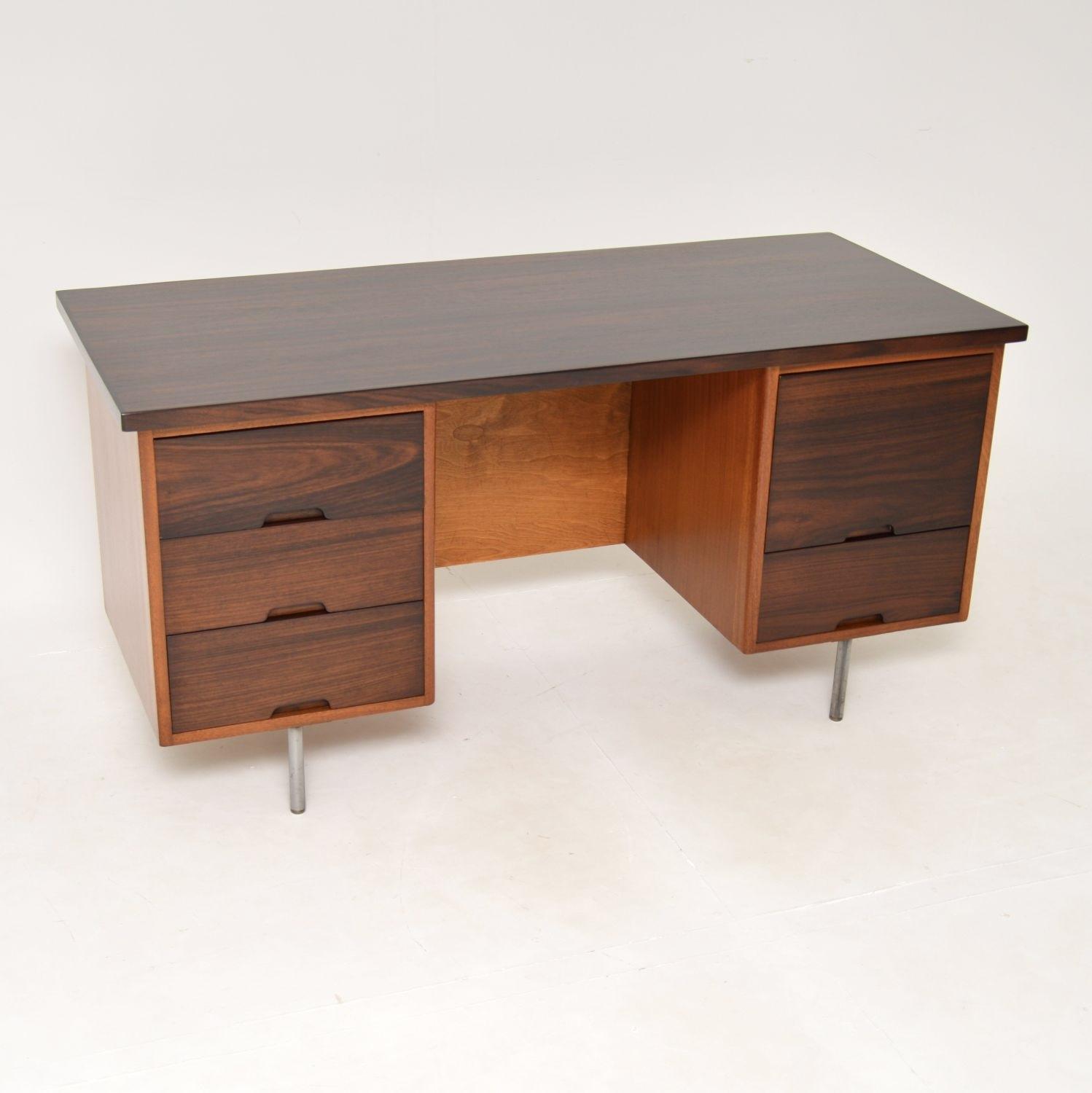 Vintage Hilleplan Desk by Robin Day in Rosewood & Mahogany (1 of 12)