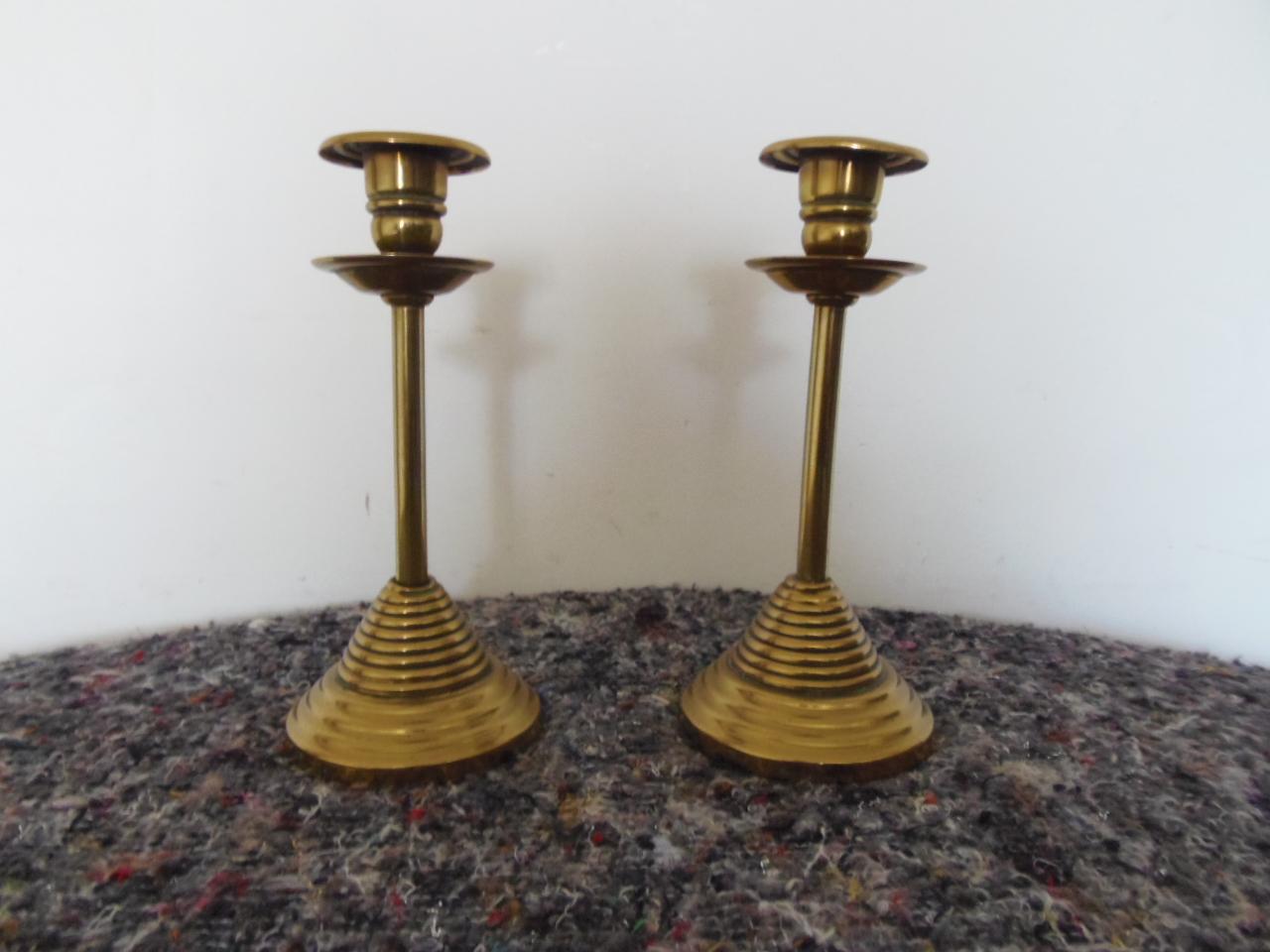 Aesthetic Movement Candlesticks (1 of 9) Aesthetic Movement Candlesticks (1 of 9)