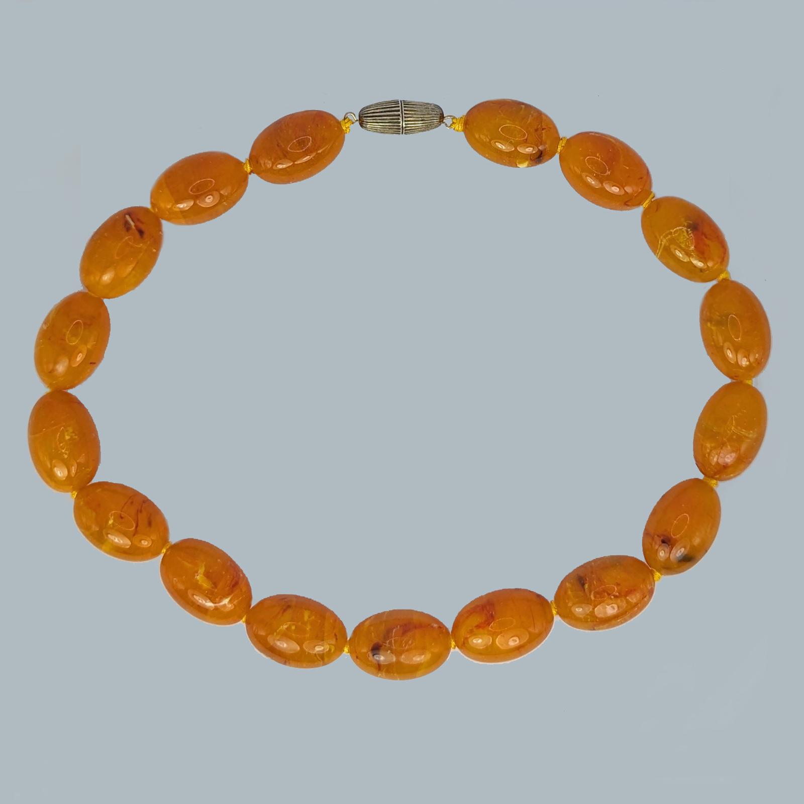 Antique Butterscotch Amber Necklace 80gr 2.5cm Beads Vintage 1920s Barrel Clasp (1 of 8) Antique Butterscotch Amber Necklace 80gr 2.5cm Beads Vintage 1920s Barrel Clasp (1 of 8)
