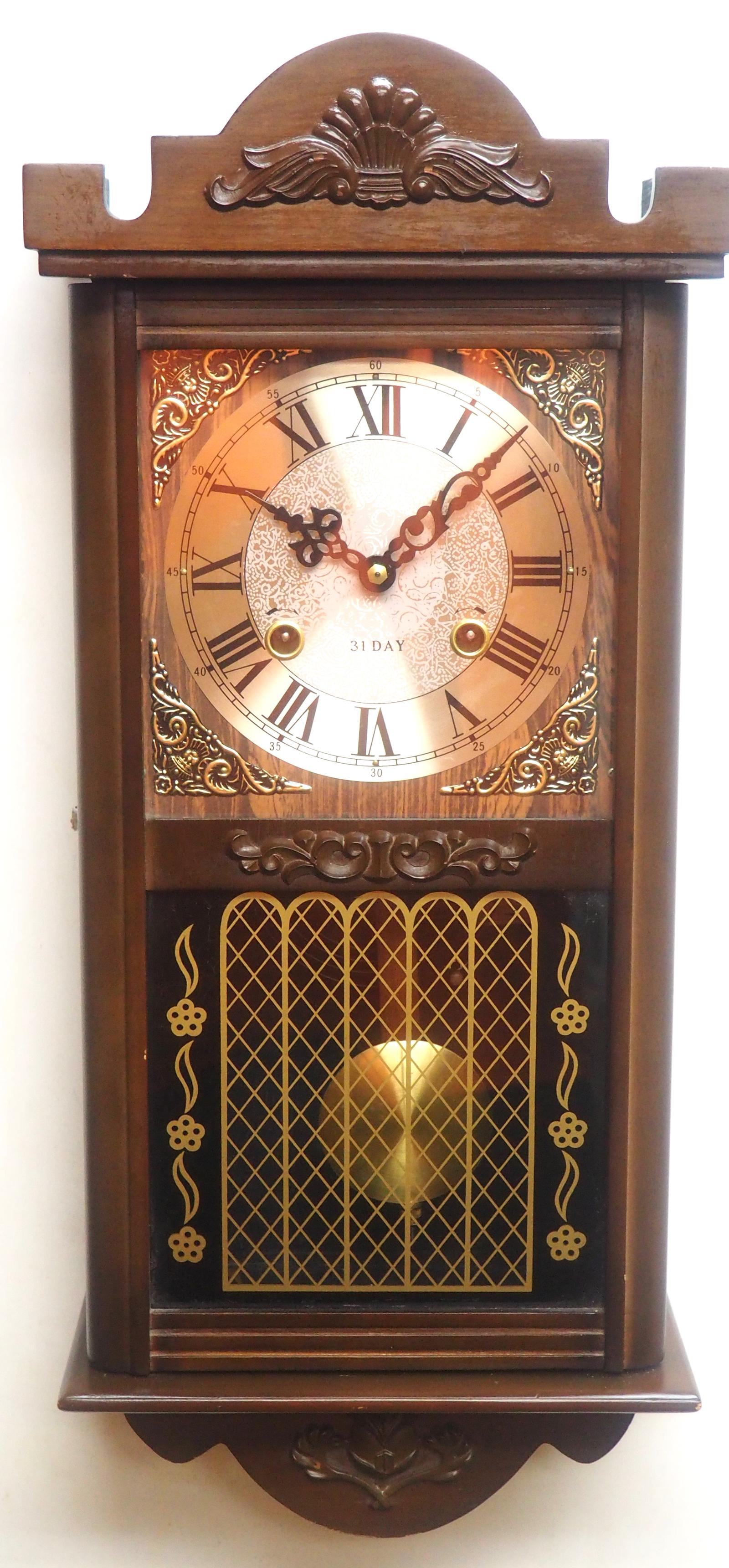 Stylish Vienna Vintage 31 Day Quality Vienna Wall Clock (1 of 8) Stylish Vienna Vintage 31 Day Quality Vienna Wall Clock (1 of 8)