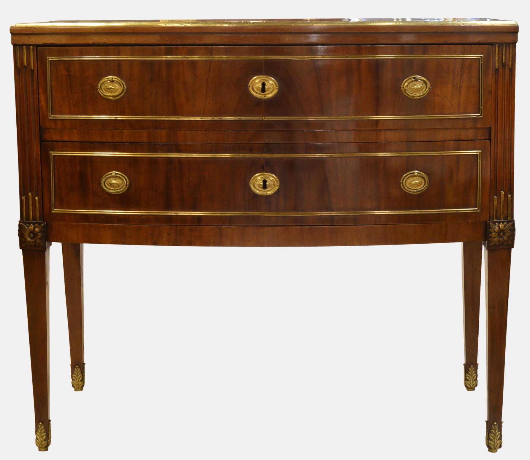 Baltic Mahogany Commode c.1800 (1 of 1)