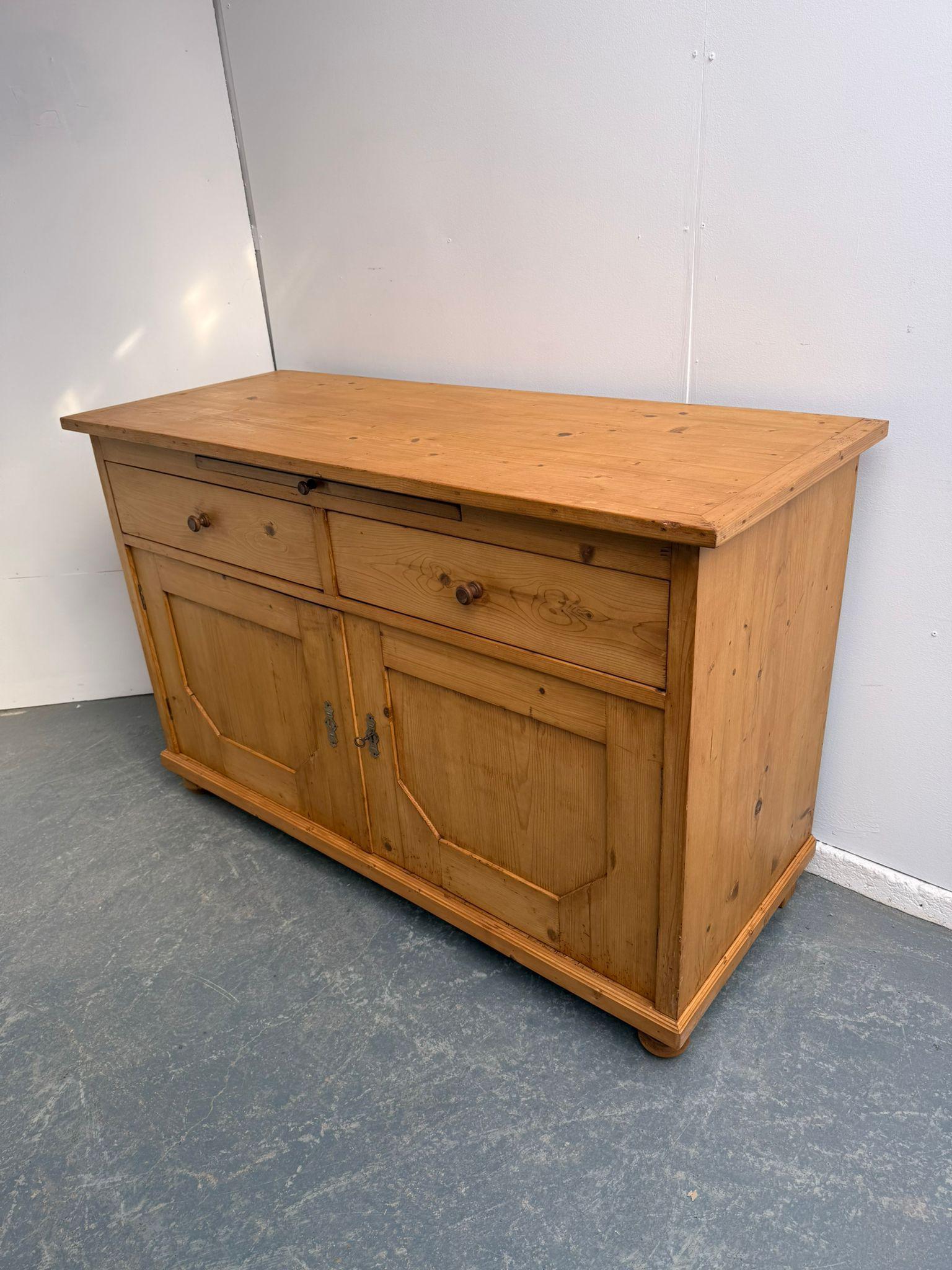 A Massive 5 Foot Antique Pine Hungarian Victorian 2 Door 2 Drawer Dresser Base (1 of 13) A Massive 5 Foot Antique Pine Hungarian Victorian 2 Door 2 Drawer Dresser Base (1 of 13)