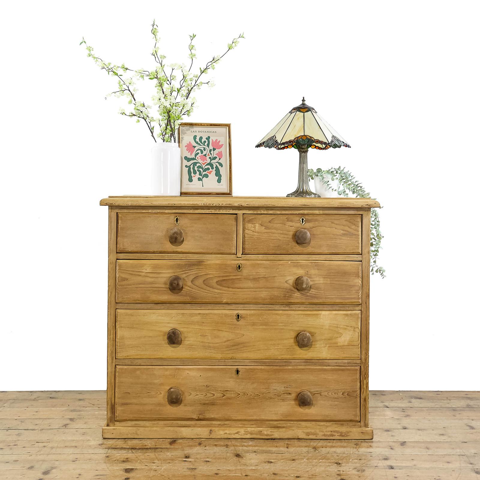 Antique Pine Chest of Drawers (1 of 9) Antique Pine Chest of Drawers (1 of 9)