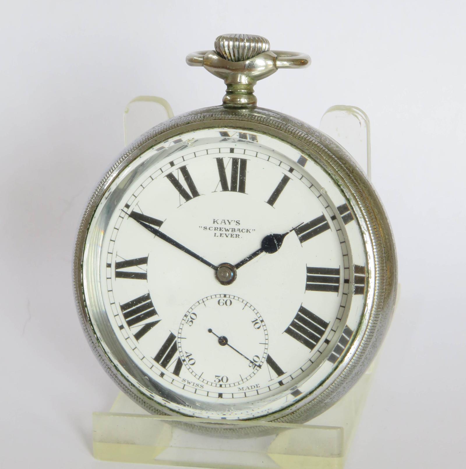 Pocket Watch : Kay's “screwback” Lever Pocket Watch (1 of 4)