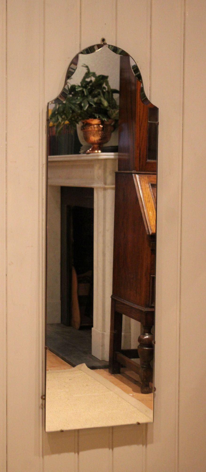 Arch Top Bevel Cut Full Length Wall Mirror (1 of 11)