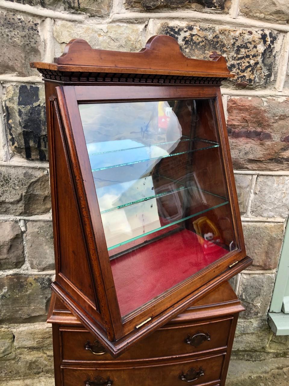 Antique Mahogany Counter Top Shop Display Cabinet (1 of 8) Antique Mahogany Counter Top Shop Display Cabinet (1 of 8)