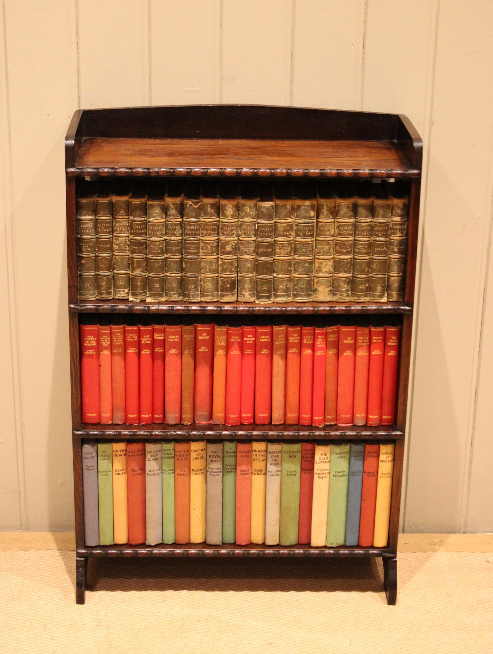 Small Oak Open Beaded Edge Bookcase (1 of 13) Small Oak Open Beaded Edge Bookcase (1 of 13)