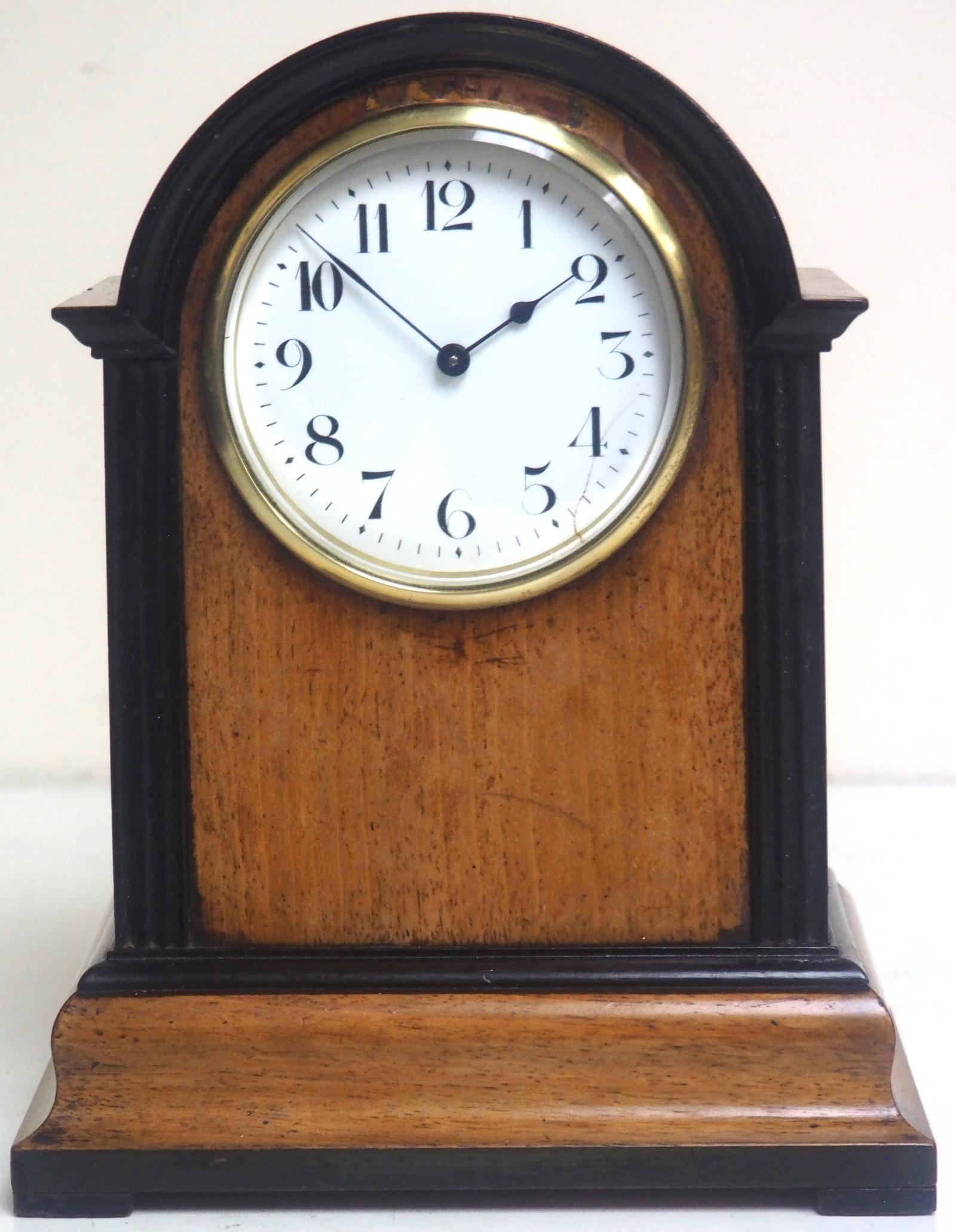 Impressive Satinwood & Ebony Victorian Balloon Timepiece Mantel Clock (1 of 11) Impressive Satinwood & Ebony Victorian Balloon Timepiece Mantel Clock (1 of 11)