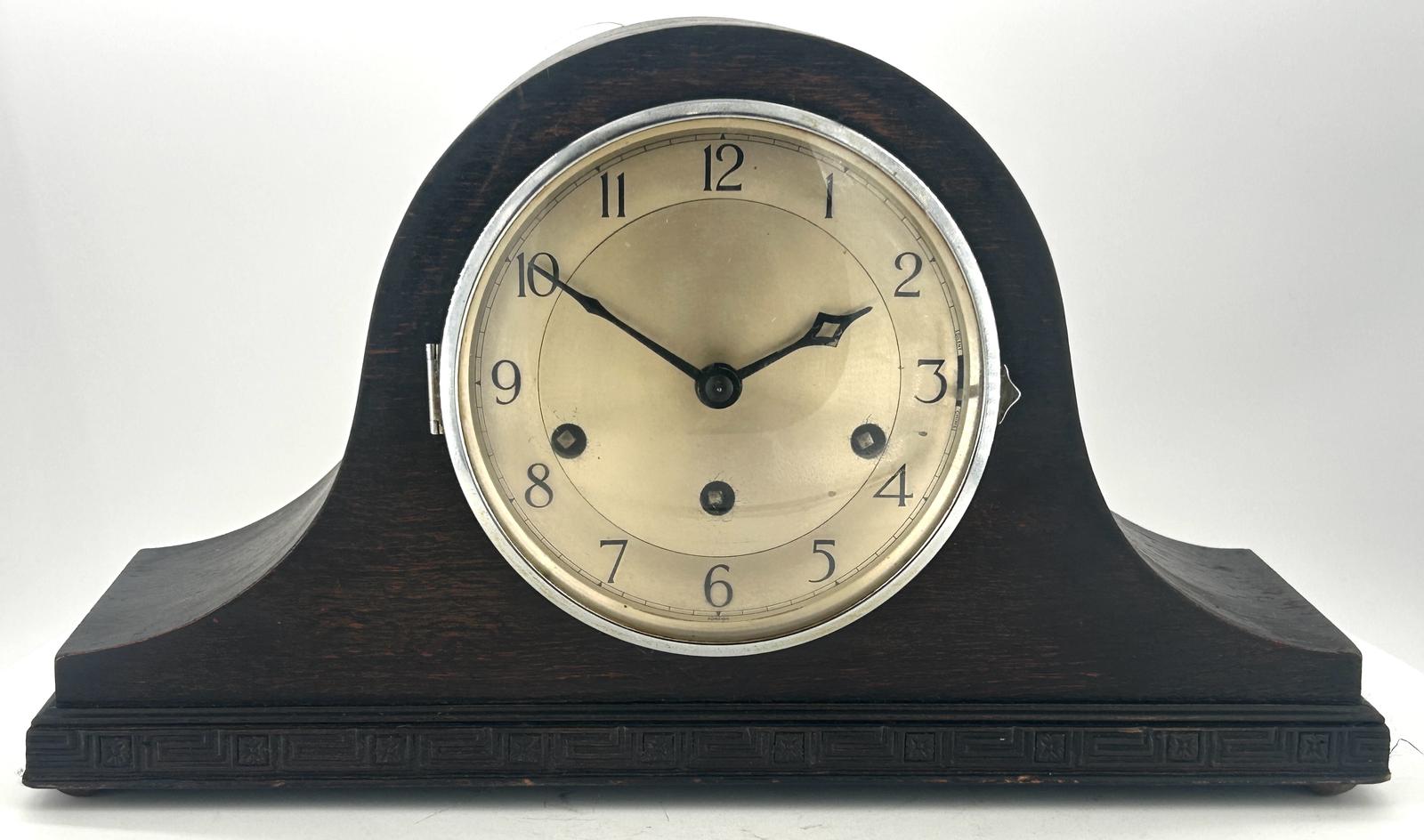 Lovely Hat Shaped Art Deco Westminster Chime Mantel Clock - ca 1910 (1 of 10) Lovely Hat Shaped Art Deco Westminster Chime Mantel Clock - ca 1910 (1 of 10)