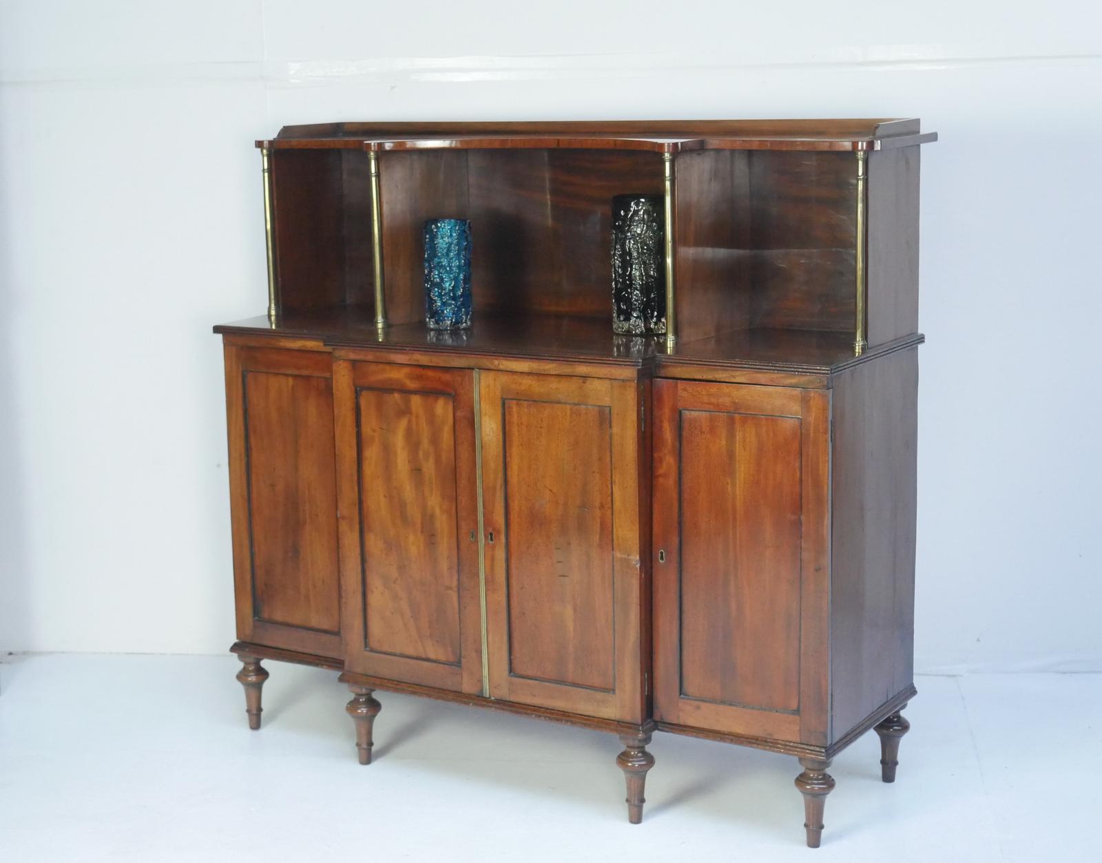 Neat Georgian Chiffonier Side Cabinet (1 of 14)