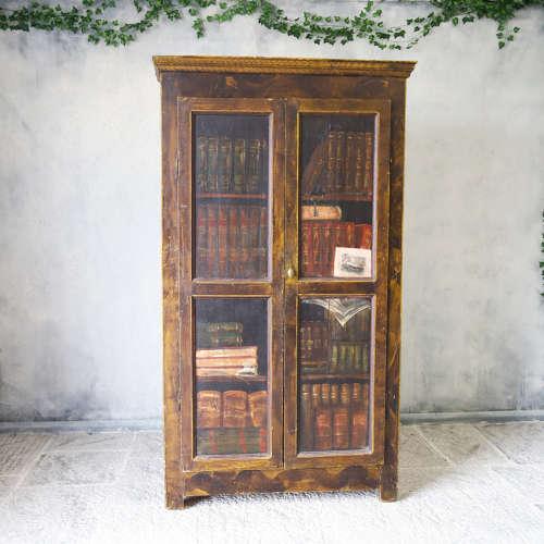 French Trompe L'oeil Painted Cupboard Circa 1880 (1 of 11)