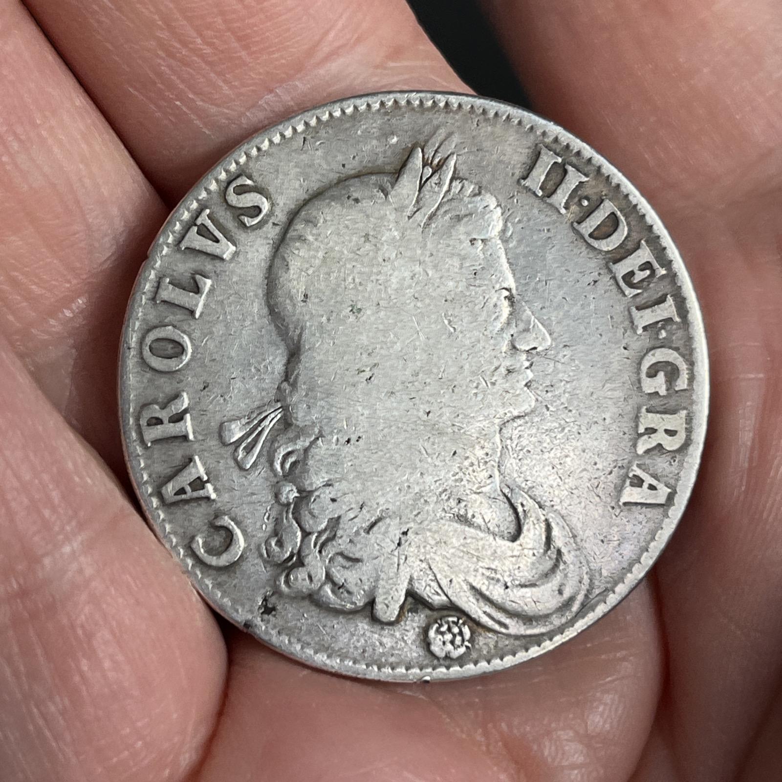 Charles II - Silver 1662 Crown - Rose - DECVS ET TVTAMEN (1 of 12) Charles II - Silver 1662 Crown - Rose - DECVS ET TVTAMEN (1 of 12)