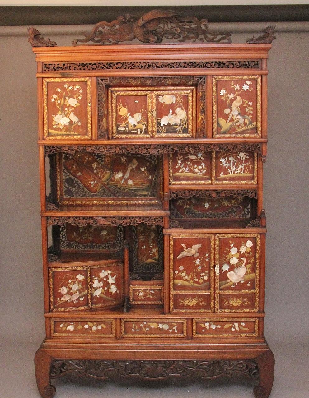 19th century Japanese Meiji Period Shodona Display Cabinet (1 of 21) 19th century Japanese Meiji Period Shodona Display Cabinet (1 of 21)