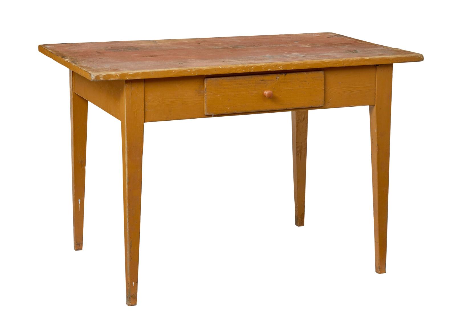 19th Century Swedish Pine Painted Table (1 of 8) 19th Century Swedish Pine Painted Table (1 of 8)