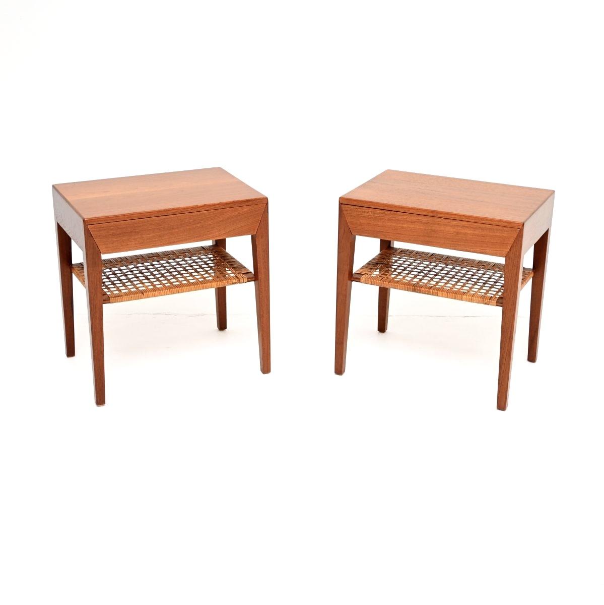 Pair of Danish Vintage Teak Side Tables by Severin Hansen for Haslev (1 of 10) Pair of Danish Vintage Teak Side Tables by Severin Hansen for Haslev (1 of 10)