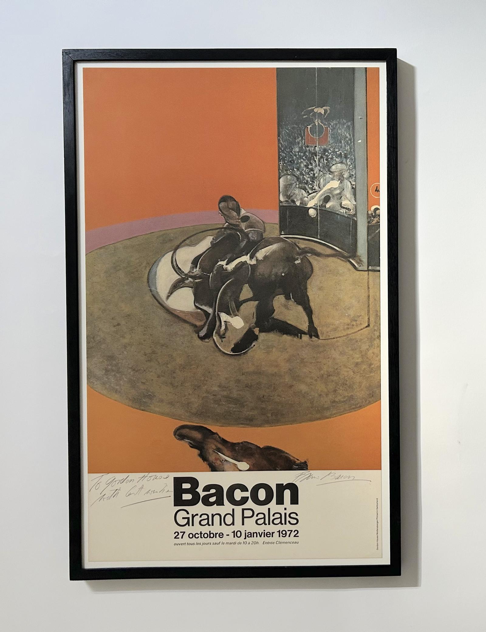 Francis Bacon Signed Grand Palais Poster (1 of 5)