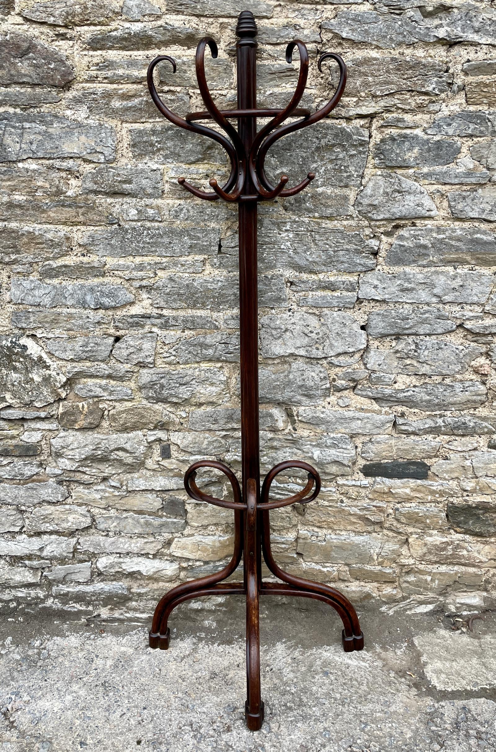 Antique Bentwood Demi-lune Hat & Coat Stand (1 of 10) Antique Bentwood Demi-lune Hat & Coat Stand (1 of 10)