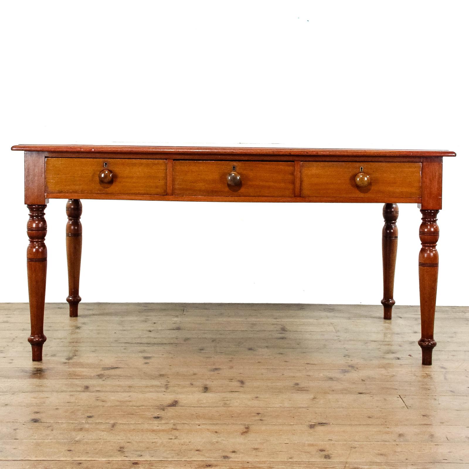 Antique Oak Library Desk (1 of 11)