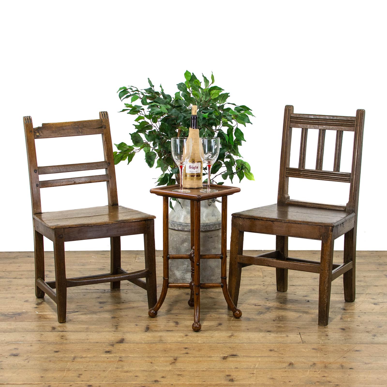 Pair of Early 18th Century Antique Welsh Oak Cottage Chairs (1 of 19) Pair of Early 18th Century Antique Welsh Oak Cottage Chairs (1 of 19)