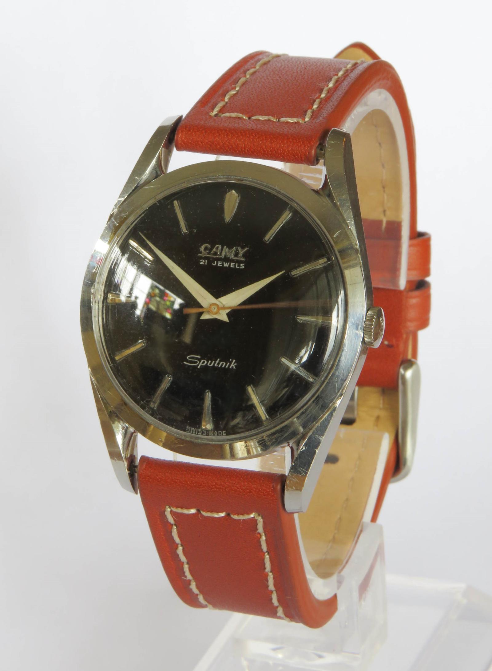 Mid 20th Century Stainless Steel Mens Watches - main image