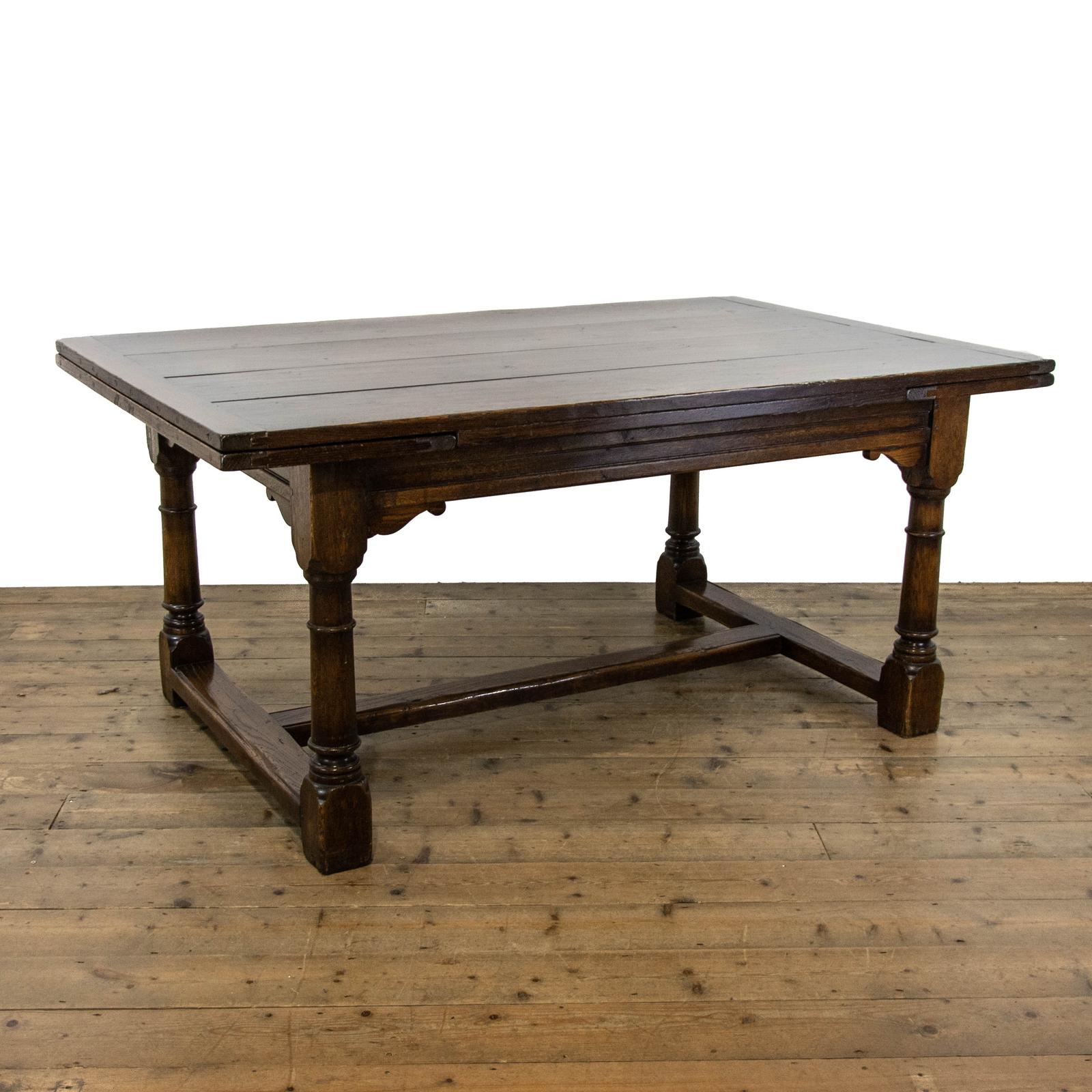 Antique Oak Extending Refectory Table (1 of 10) Antique Oak Extending Refectory Table (1 of 10)